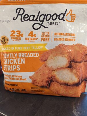 Lightly Breaded Chicken Strips