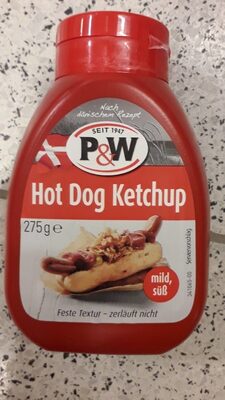 Hot dog ketchup