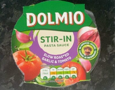 Stir in pasta sause  slow roasted galic and tomato