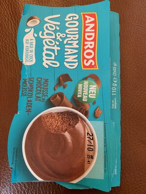 Gourmand & Végétal Mousse au Chocolat