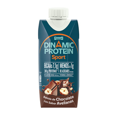 Bebida Dinamic Protein Sport de Chocolate sabor Avellanas