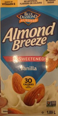 Almond Breeze Unsweetened Vanilla