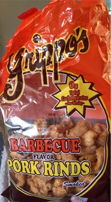 Barbecue flavor pork rinds