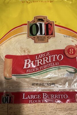 Burrito tortilla