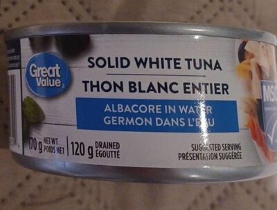 Solid White Albacore Tuna