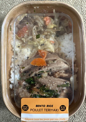 Bento poulet teriyaki