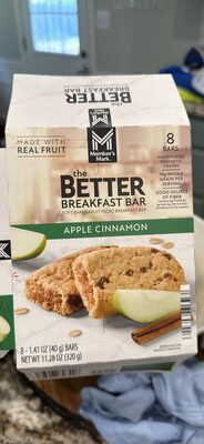 the BETTER BREAKFAST BAR APPLE CINNAMON