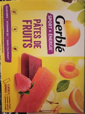 Pâtes de fruits Sport & Energie