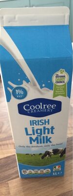 Irish light milk