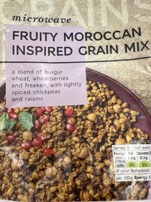 Fruity Moroccan Inspired Grain Mix