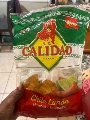 Chile Limón Flavored Tortilla Chips / Totopos de Maíz