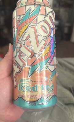 Peach iced tea