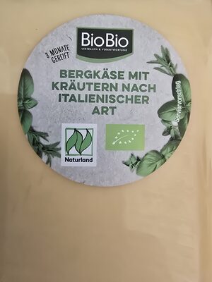 Bergkäse mit Kräutern nach italienischen Art