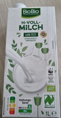 Haltbare Vollmilch 3,8%
