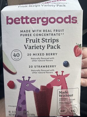 Strawberry Fruit Strip
