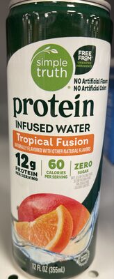 protein INFUSED WATER Tropical Fusion