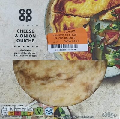 Cheese and Onion Quiche
