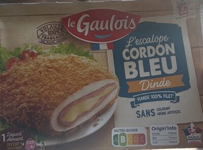 L'escalope Cordon Bleu  Dinde