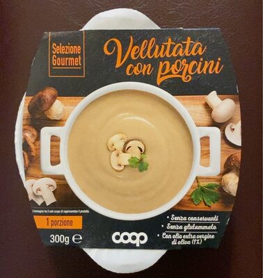 Vellutata con porcini