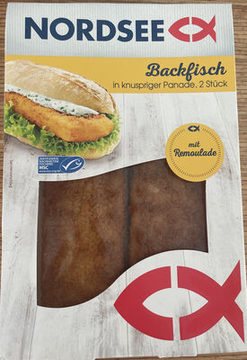 Backfisch in knuspriger Panade mit Remoulade