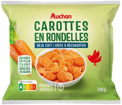Carottes en rondelles Déjà cuit
