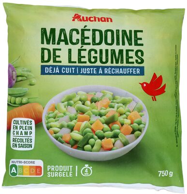 Macédoine de légumesdéjà cuit - juste à réchauffer