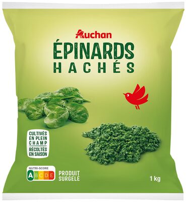 Épinards hachés