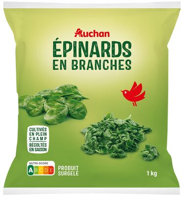 Épinards en branches