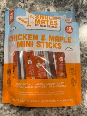 Chicken & Maple Mini Sticks