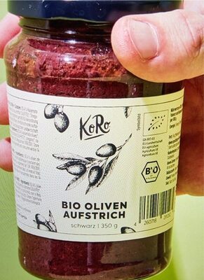 Bio Oliven Aufstrich schwarz