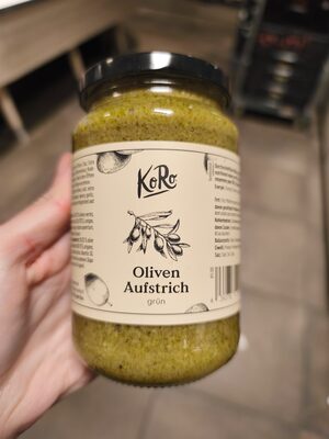 Oliven-Aufstrich grün