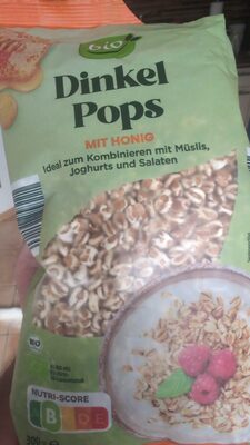 Bio-Dinkelpops mit Honig