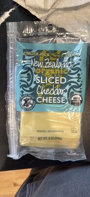 Organic Sliced Cheddar Cheese