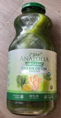 Organic Green Detox Juice 100%