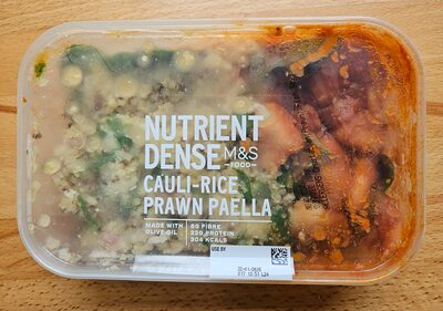 Cauli-Rice Prawn Paella