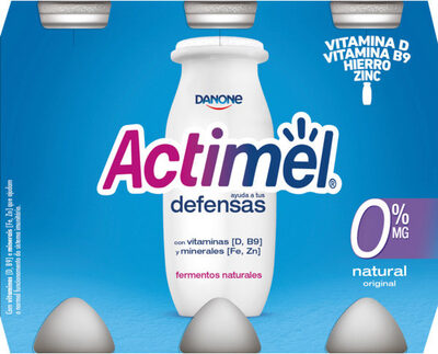 Actimel desnatado 0% natural