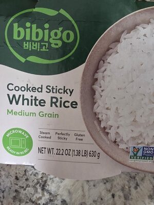 Cooked Sticky White Rice