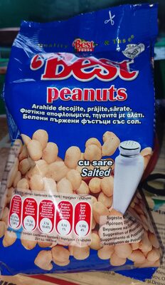 Arahide decojite, prăjite, sărate