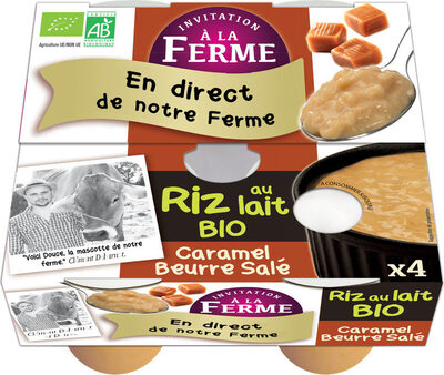 Riz au lait au caramel beurre salé 125