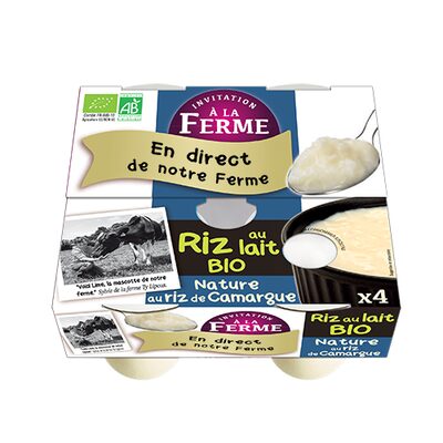 Riz au lait nature 125