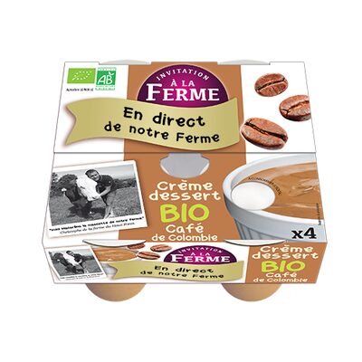 Creme dessert au café