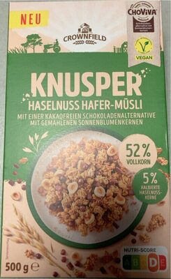 Knusper Haselnuss Hafer-Müsli Choviva