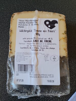Wäldergold Tomme aux Fleurs