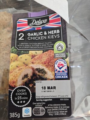GARLIC & HERB CHICKEN KIEVS