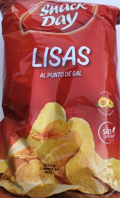 Patatas lisas al punto de sal