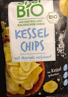 Kessel Chips mit Meersalz verfeinern