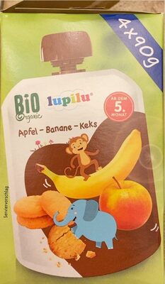 Apfel Banane Keks