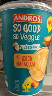 So good so Veggie Pfirsich Maracuja Joghurt