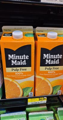 100% Pure Squeezed Orange Juice