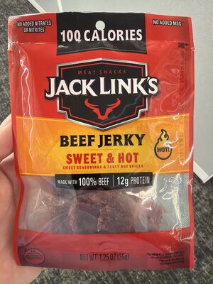 Beef Jerky Sweet & Hot